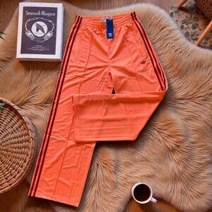 🧡❤️ NWT ADIDAS ORIGINAL FIREBIRD TRACK PANTS WOMENS SIZE M L 3 stripe
